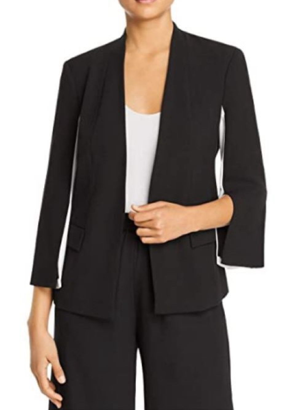 NEW! Le Gali Black & White Izzie Open Front Blazer - Size XL